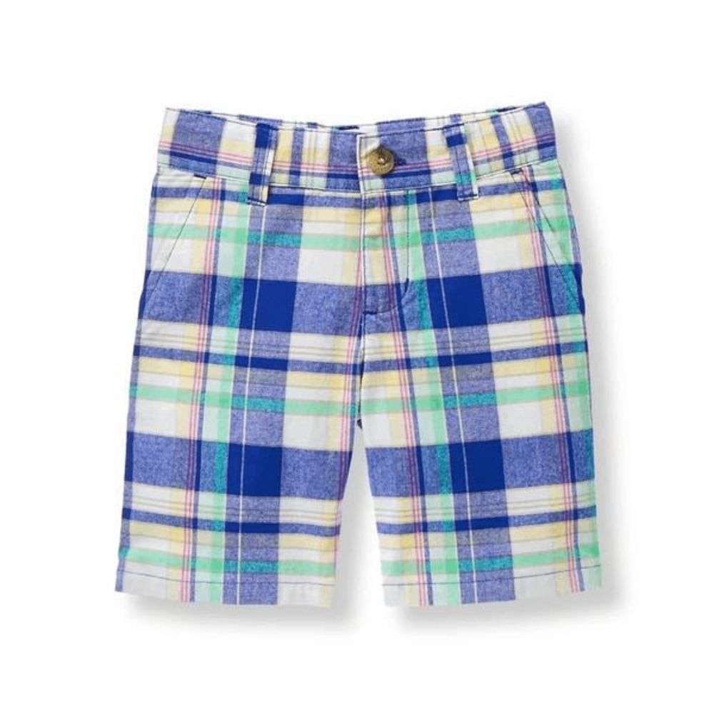 JANIE AND JACK Plaid Shorts Toddler Boy Size 2T